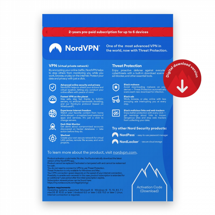 Коды для vpn