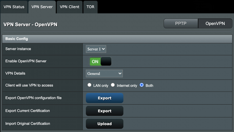 Vpn на уровне роутера